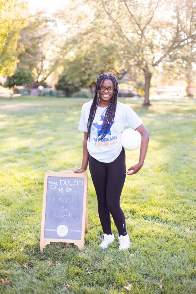 Girl with Volleyball